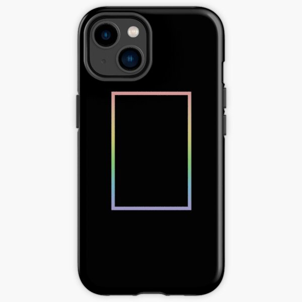 The 1975 Pride Rectangle - Black iPhone Tough Case RB2510 product Offical the 1975 Merch