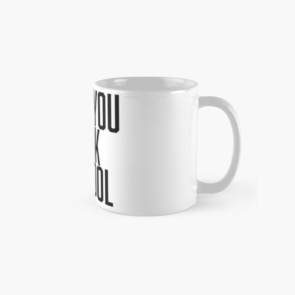 babe you look so cool - robbers the 1975 Classic Mug RB2510 product Offical the 1975 Merch