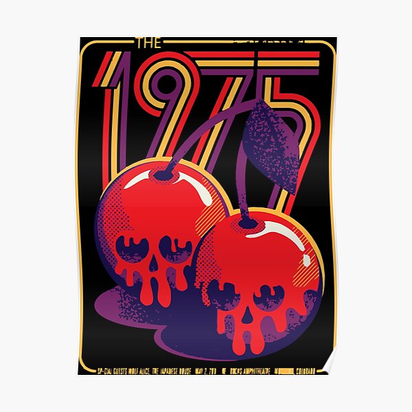 the skull buried in 1975 Poster RB2510 product Offical the 1975 Merch