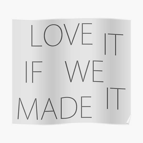 The 1975 - Love It If We Made It Poster RB2510 product Offical the 1975 Merch