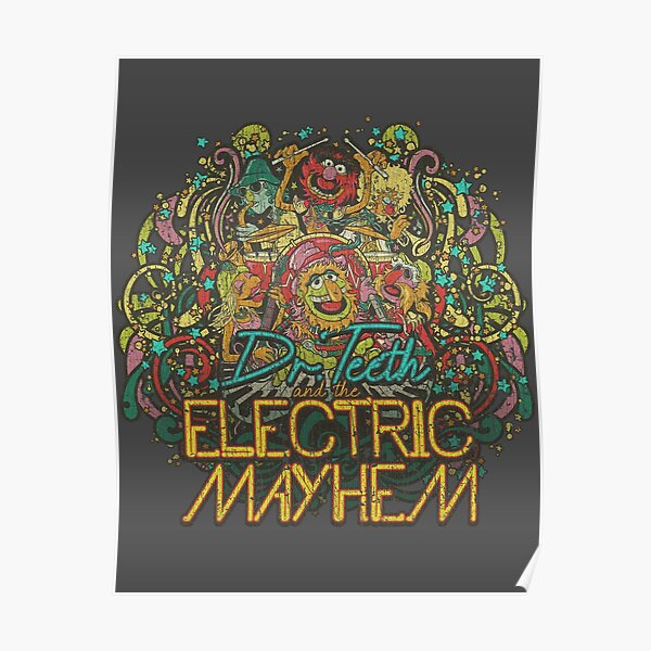 Dr. Teeth and The Electric Mayhem 1975 Poster RB2510 product Offical the 1975 Merch
