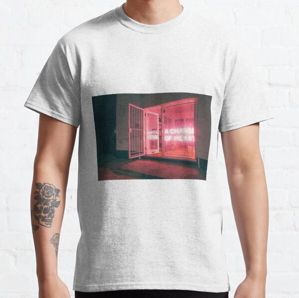 a change of heart - the 1975 - light sign Classic T-Shirt RB2510 product Offical the 1975 Merch