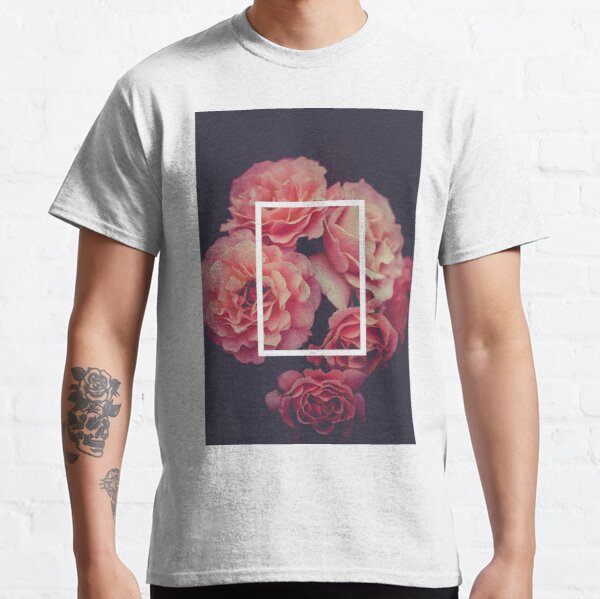 The 1975 Floral Rectangle Classic T-Shirt RB2510 product Offical the 1975 Merch