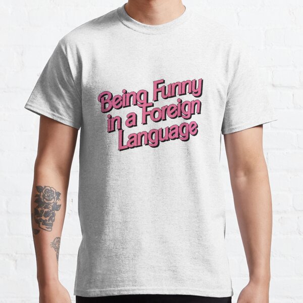 The 1975 - being funny in a foreign language 2 Classic T-Shirt RB2510 product Offical the 1975 Merch