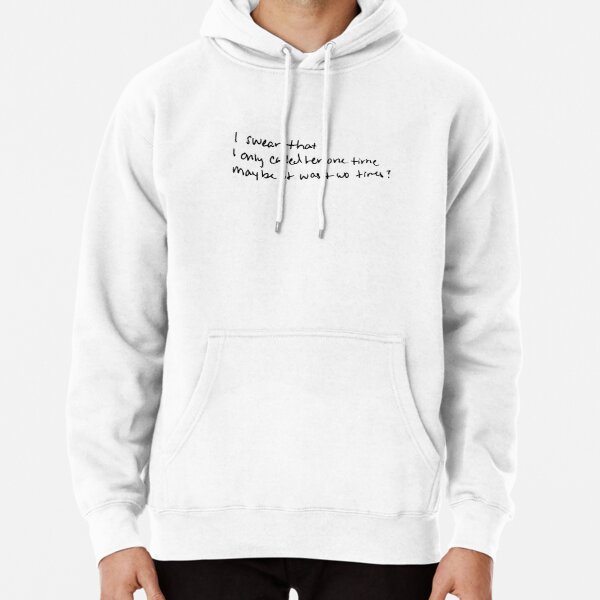 The 1975 lyrics Pullover Hoodie RB2510 product Offical the 1975 Merch