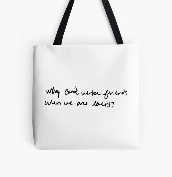 The 1975 Lyrics All Over Print Tote Bag RB2510 product Offical the 1975 Merch