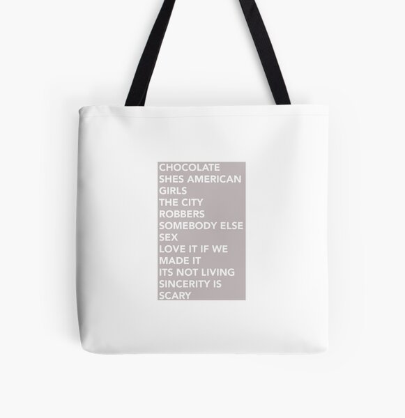 THE 1975 All Over Print Tote Bag RB2510 product Offical the 1975 Merch