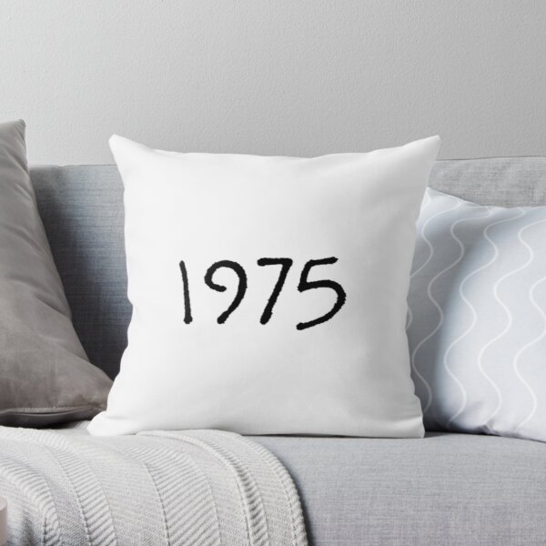 The 1975 Throw Pillow RB2510 product Offical the 1975 Merch