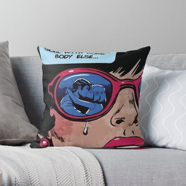 Somebody Else - the 1975 Throw Pillow RB2510 product Offical the 1975 Merch