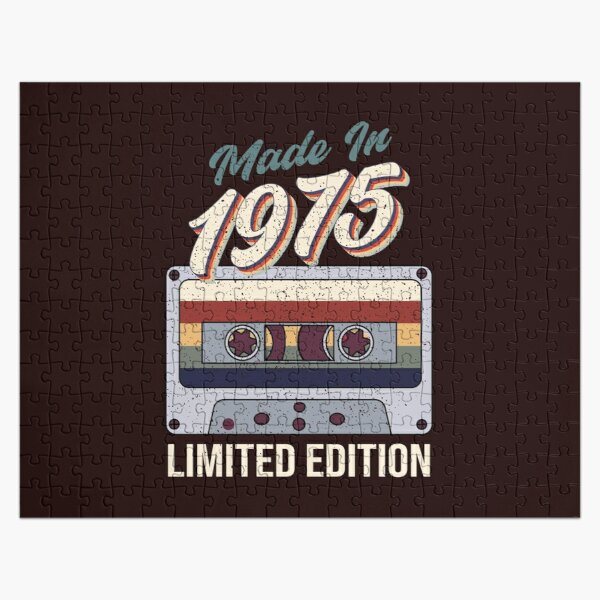 Made In 1975 Limited Edition Jigsaw Puzzle RB2510 product Offical the 1975 Merch