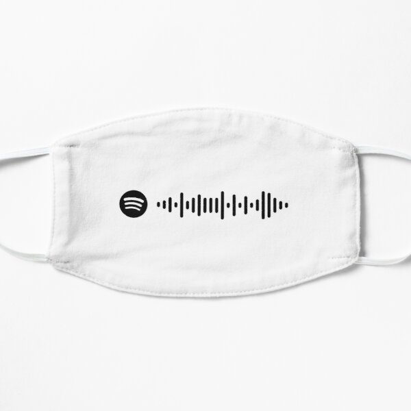 The 1975 - ABIIOR Spotify Code Flat Mask RB2510 product Offical the 1975 Merch