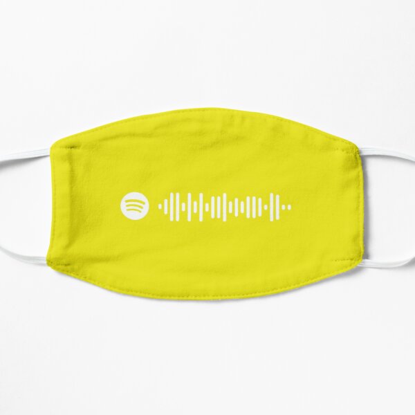 The 1975 - NOACF Spotify Code Flat Mask RB2510 product Offical the 1975 Merch
