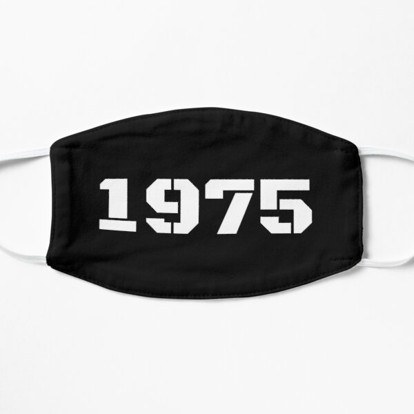 1975 - A surprise gift for 1975 born people Flat Mask RB2510 product Offical the 1975 Merch