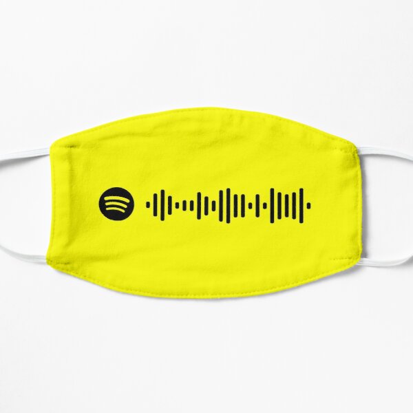 the 1975 artist spotify code Flat Mask RB2510 product Offical the 1975 Merch