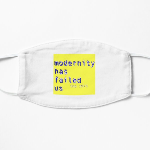 Modernity had failed us, the 1975 Flat Mask RB2510 product Offical the 1975 Merch