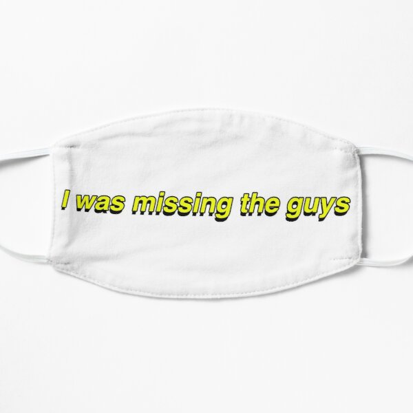 guys the 1975 lyrics Flat Mask RB2510 product Offical the 1975 Merch